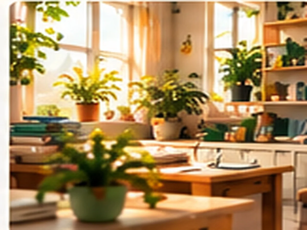 Bright Study Room